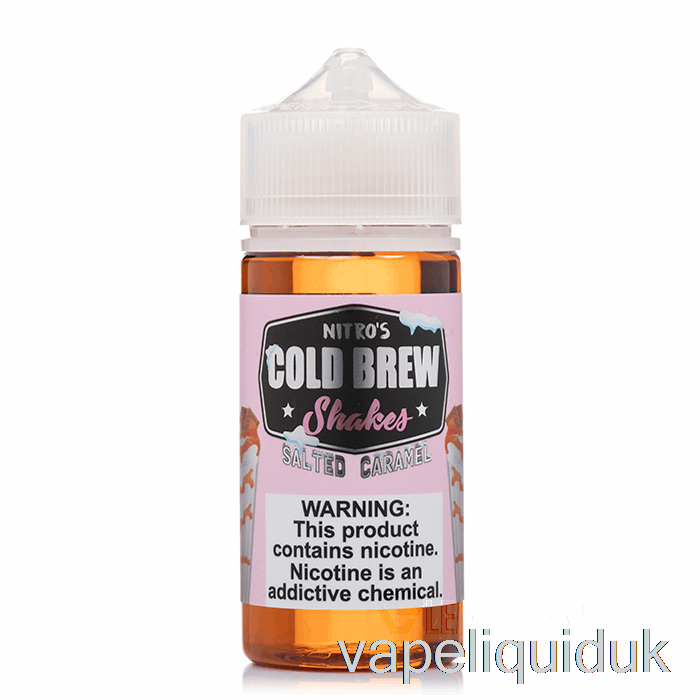 Salted Caramel - Nitros Cold Brew - 100mL 0mg Vape Liquid
